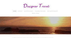 Desktop Screenshot of designertravel.info