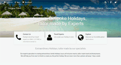 Desktop Screenshot of designertravel.co.uk