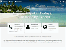 Tablet Screenshot of designertravel.co.uk